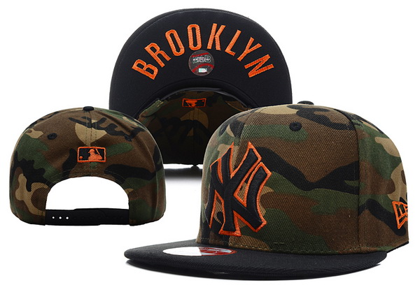 MLB New York Yankees NE Snapback Hat #65